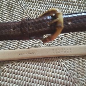 Vintage Barneys New York belt